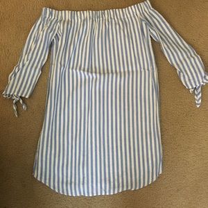 Old navy, off the shoulder cotton dress
